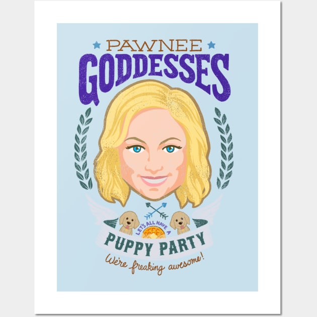 Pawnee Goddesses Wall Art by sketchboy01